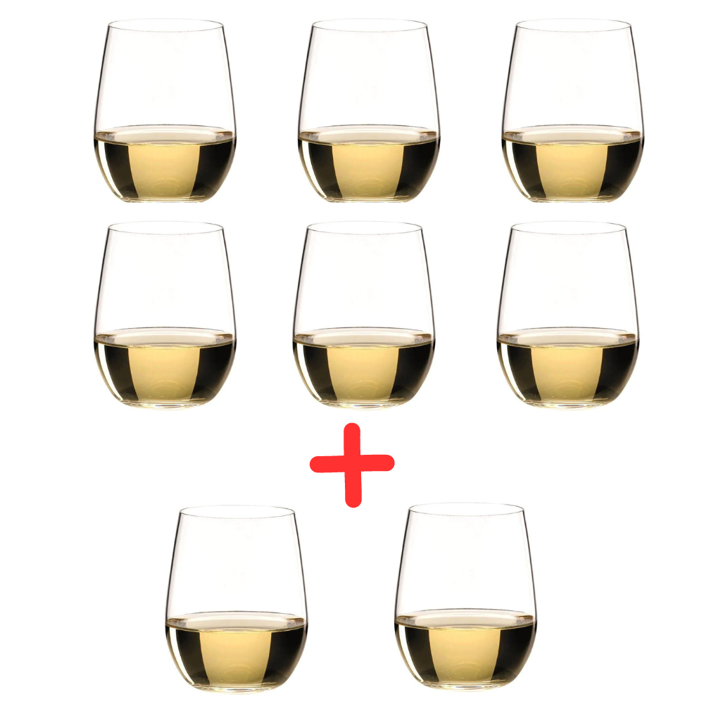 RIEDEL: 'O' SET 8 COPAS VIOGNER/CHARDONNAY
