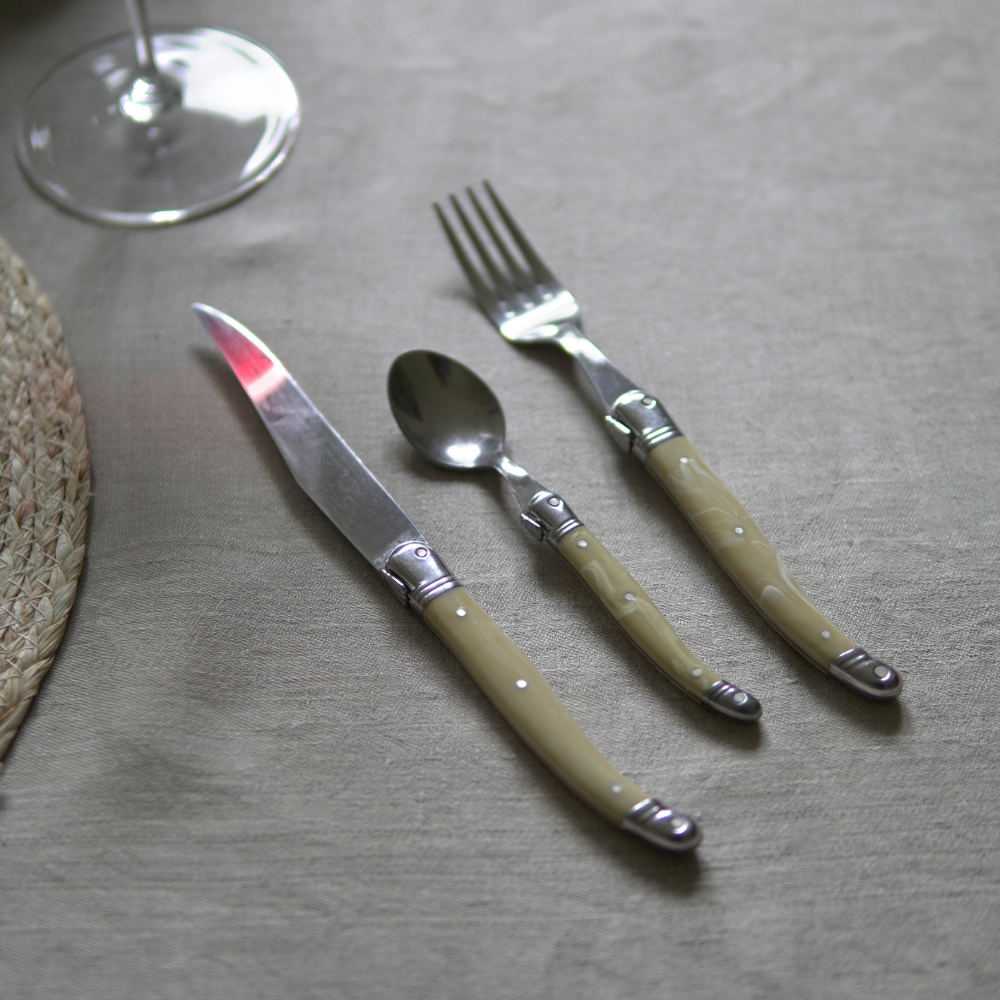 LAGUIOLE CUCHARA CAFÉ MARMOL - SIN CAJA