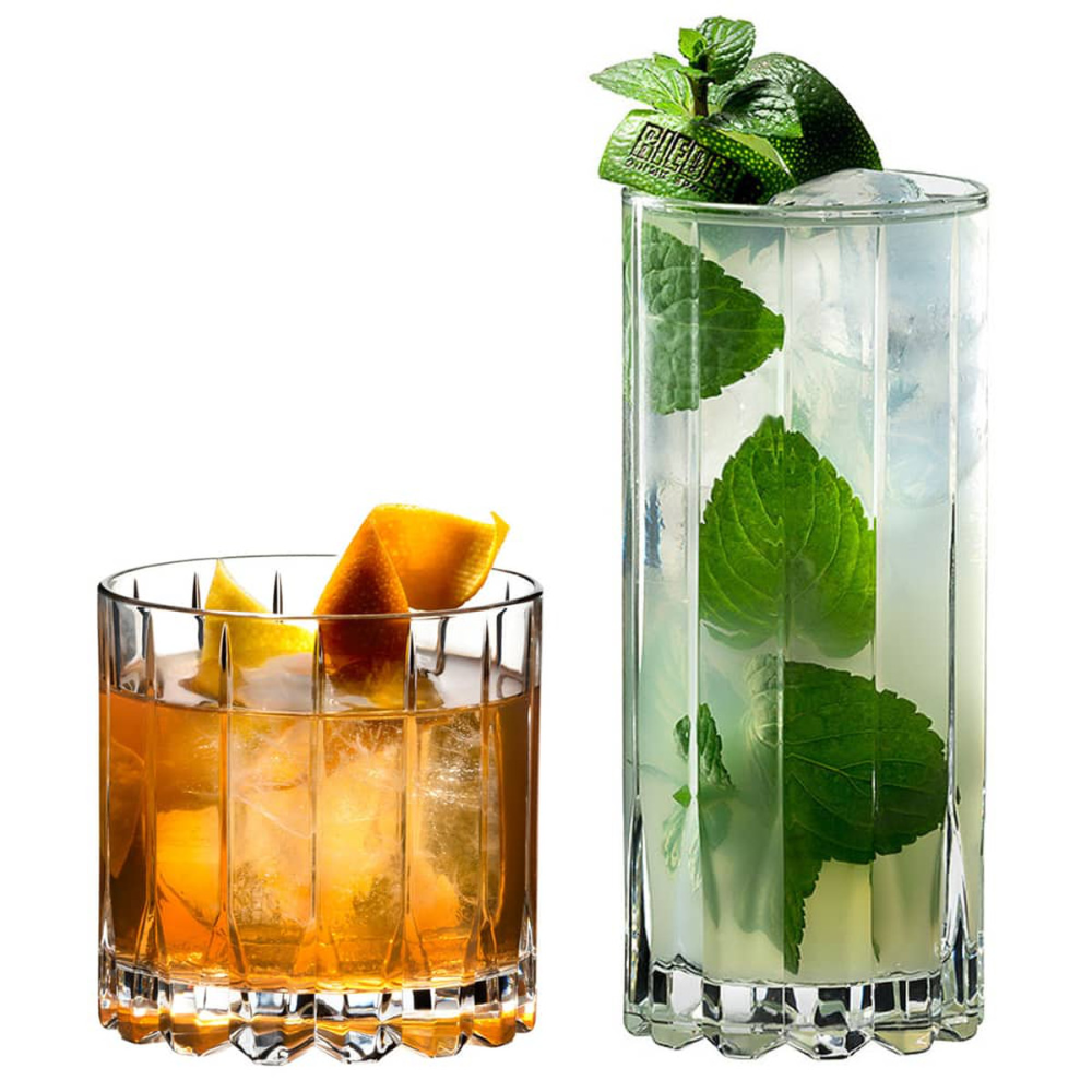 RIEDEL SET 8 VASOS ROCKS & HIGHBALL