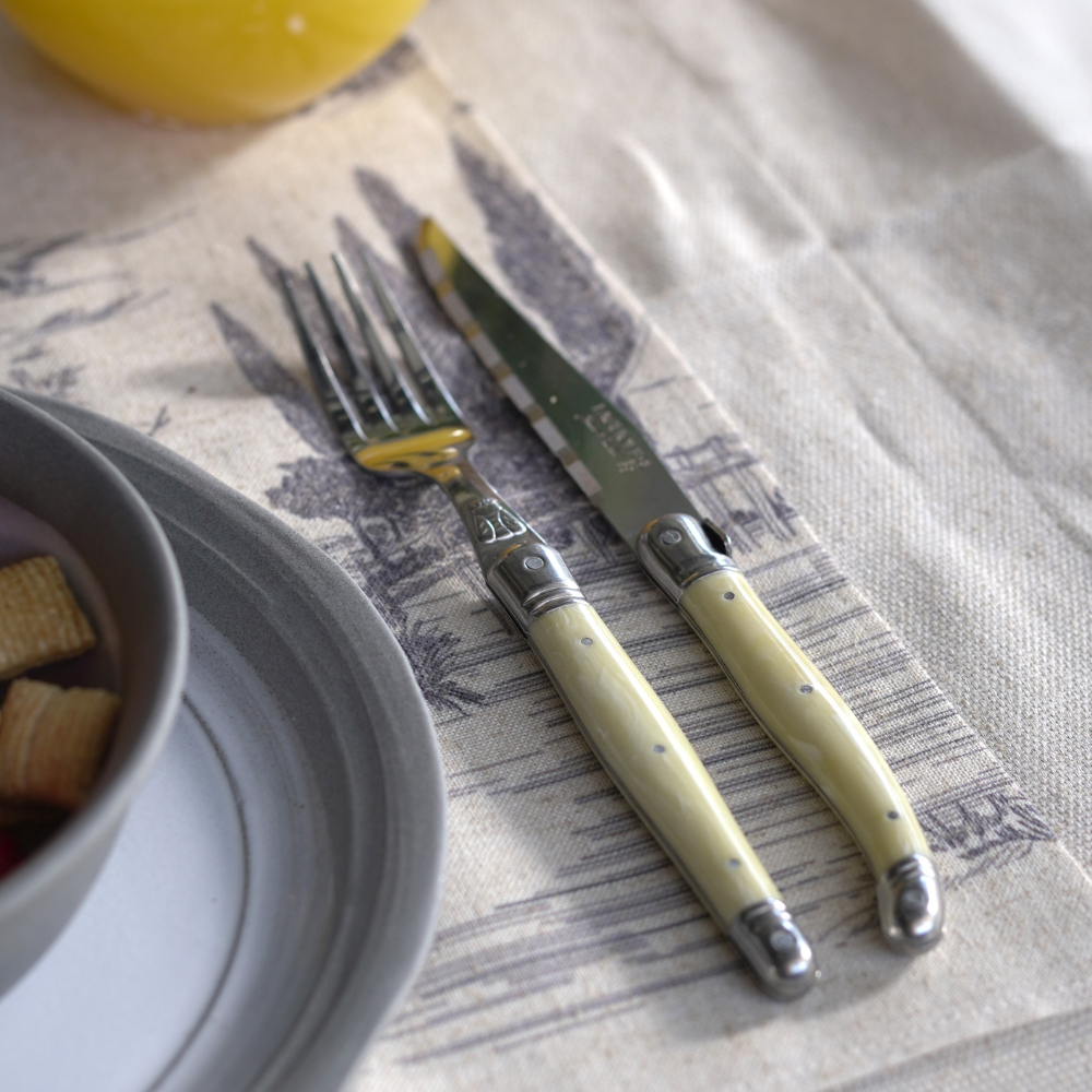 LAGUIOLE TENEDOR MARMOL - SIN CAJA