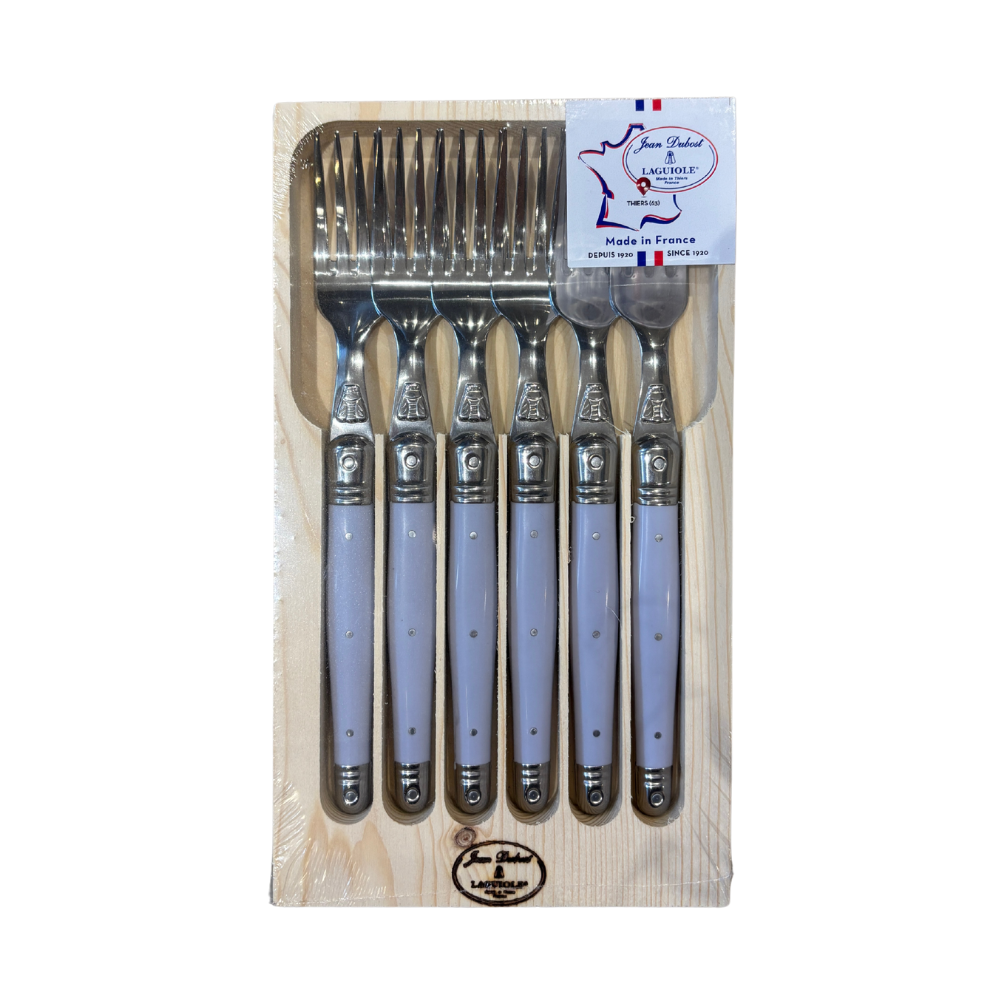 LAGUIOLE SET 6 TENEDORES LAVANDA