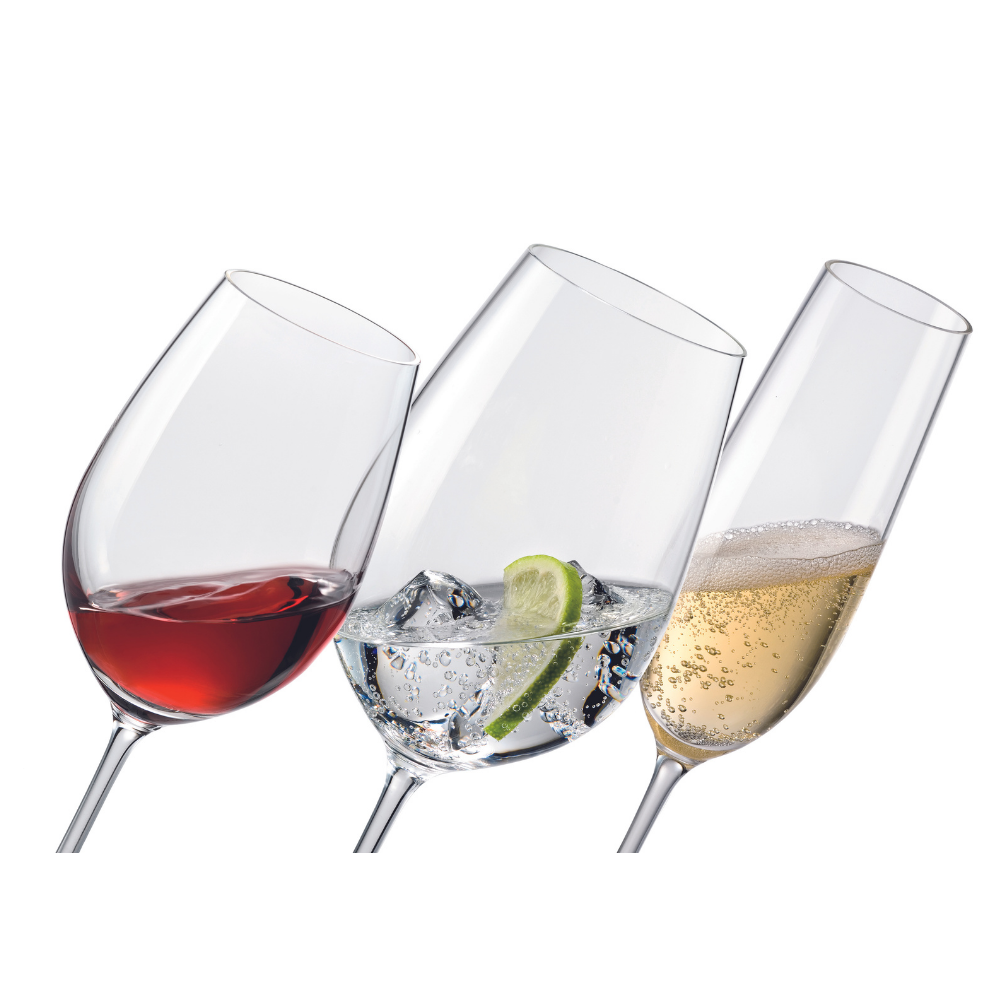 CRYSTALEX JUEGO COPAS VIOLA 12 PERSONAS