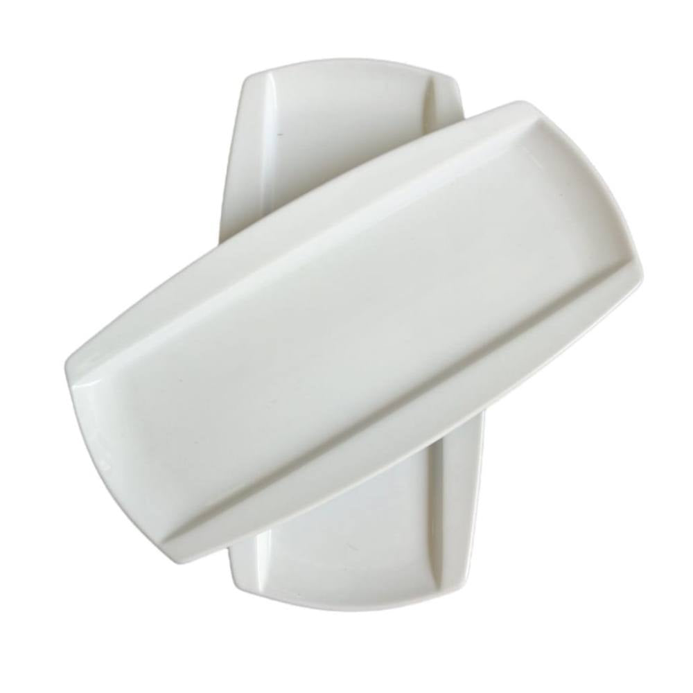 SET 2 CAT BANDEJA LOUNGE WHITE GRANDE 30 CMS