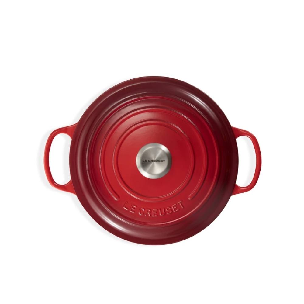 OLLA COCOTTE REDONDA 22cm CEREZA
