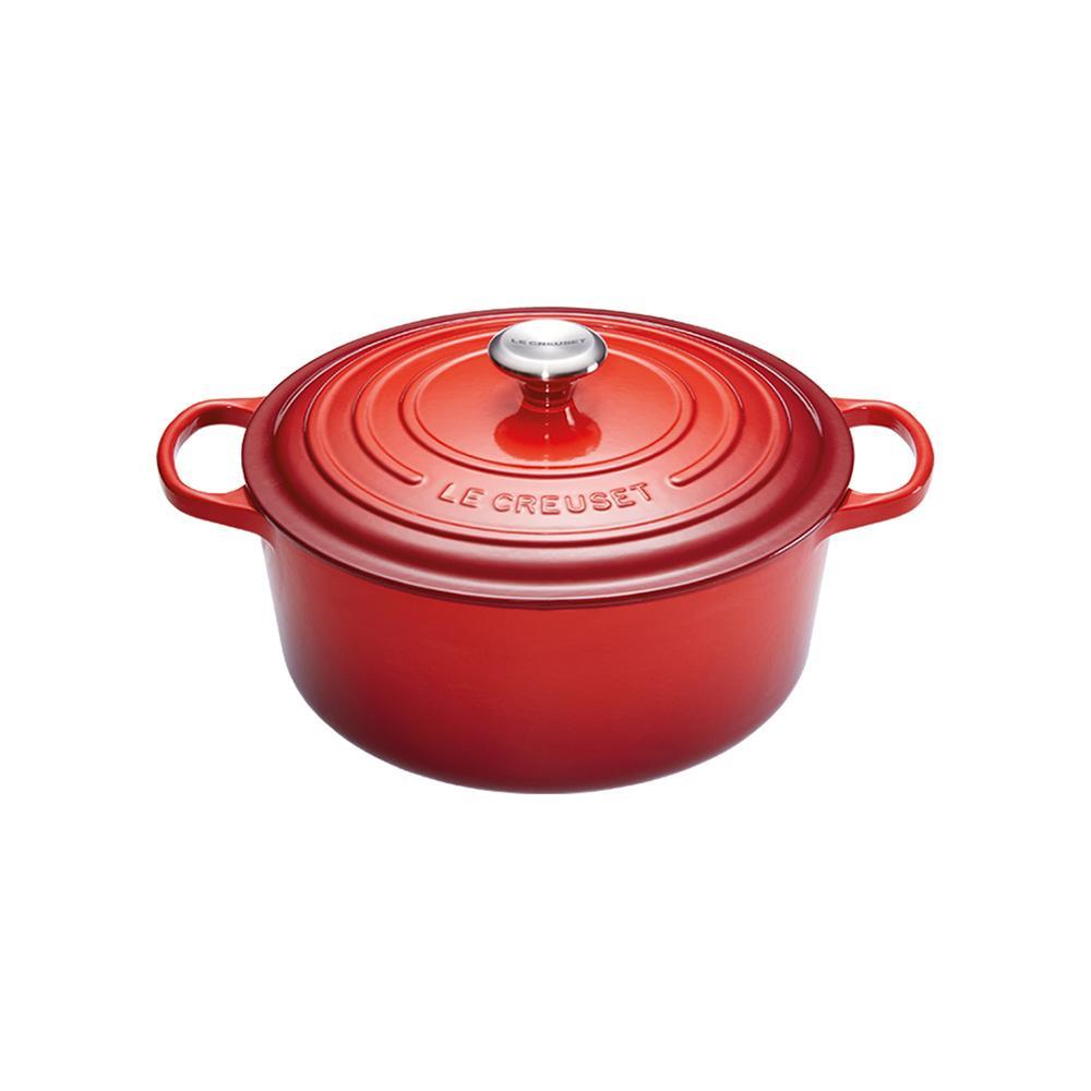 OLLA COCOTTE REDONDA 20cm CEREZA