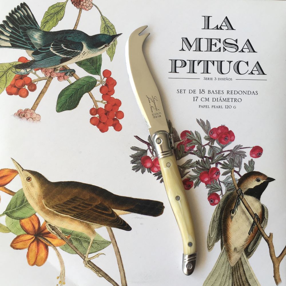 LAGUIOLE MINI CUCHILLO QUESO MÁRMOL - GRANEL