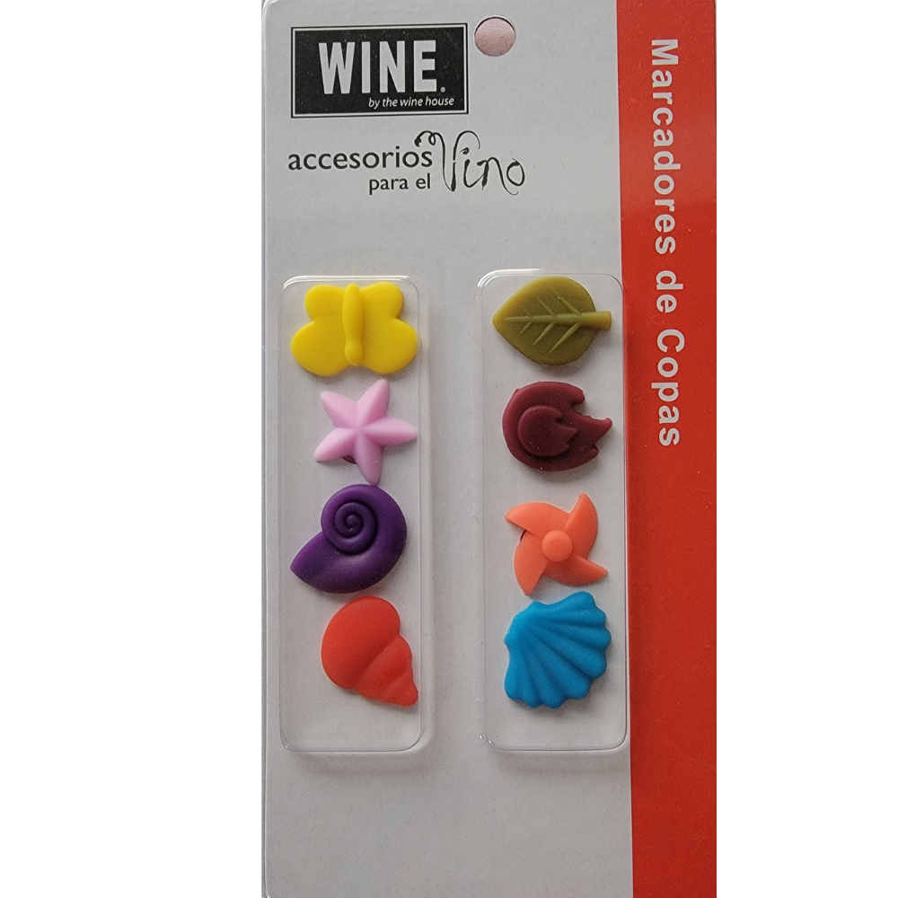 Marcadores de copas - WINE