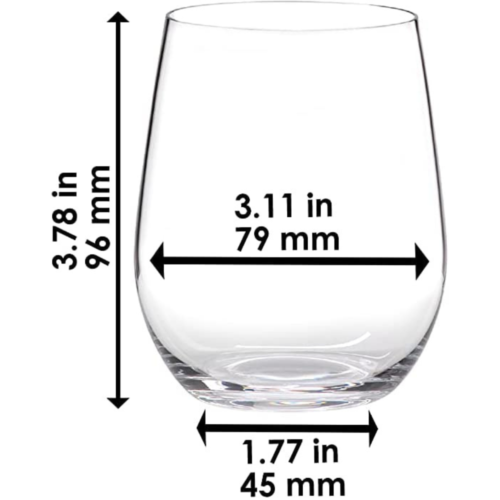 RIEDEL: 'O' SET 8 COPAS VIOGNER/CHARDONNAY
