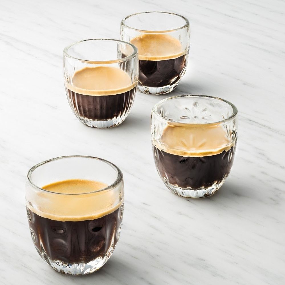 SET 4 VASOS EXPRESSO TROQUET