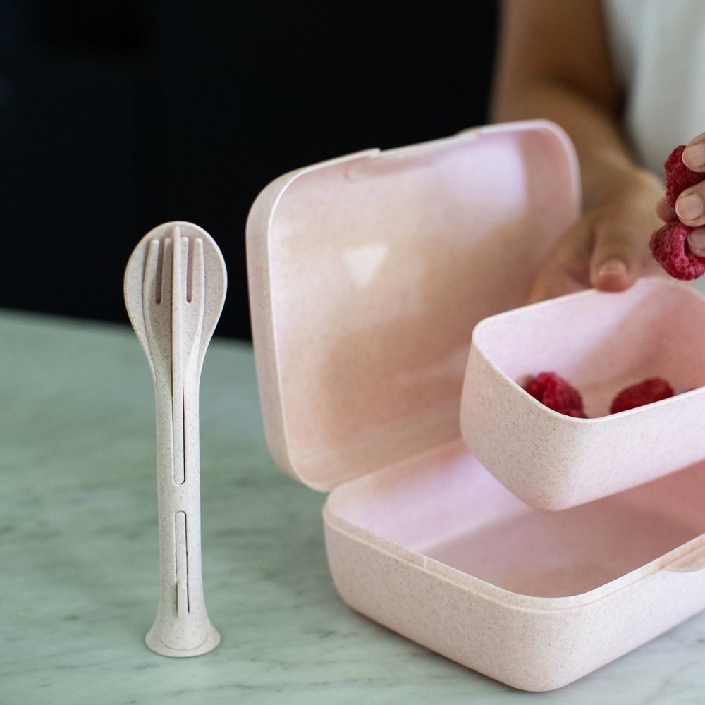 KOZIOL SET DE 3 CUBIERTOS KLIKK POCKET S