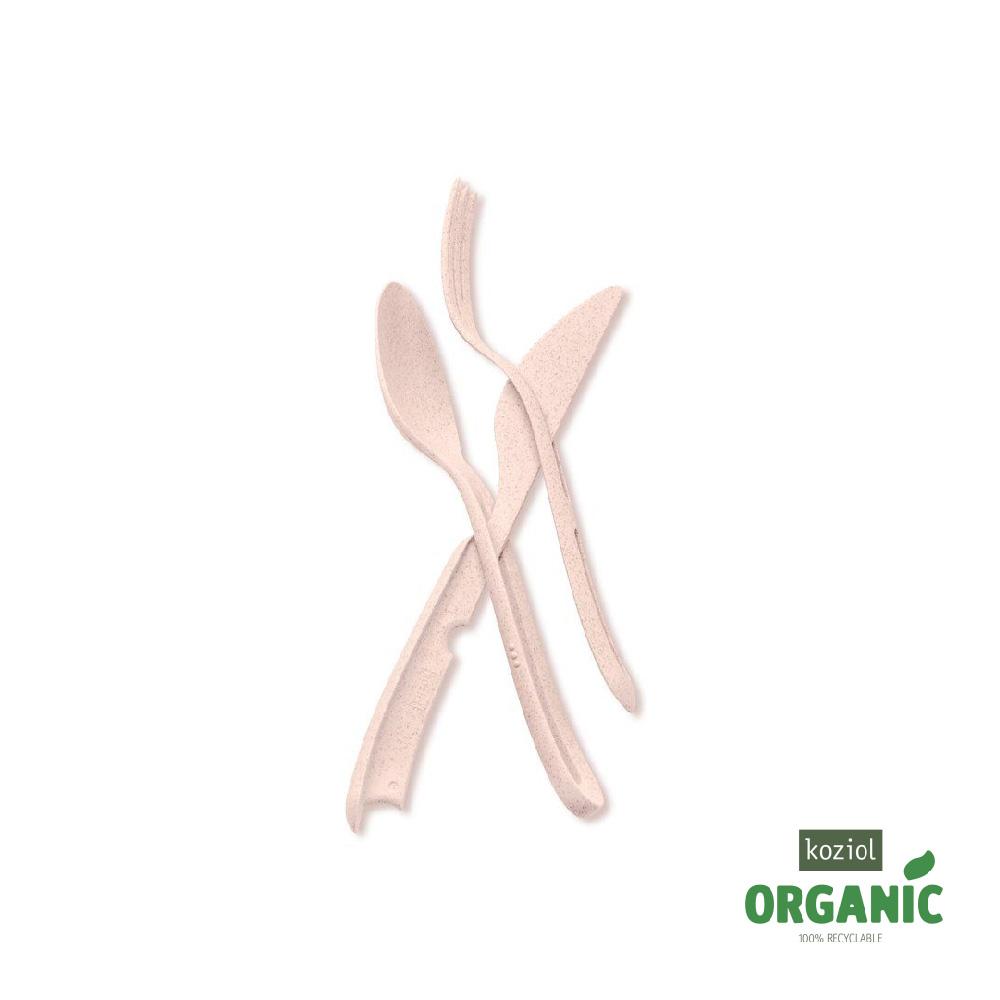 KOZIOL SET DE 3 CUBIERTOS KLIKK M