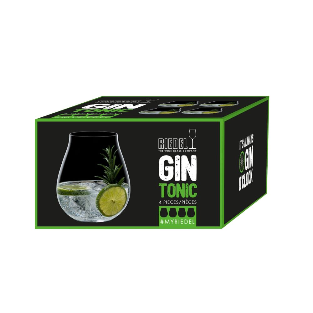 RIEDEL 'O' SET 4 COPAS GIN