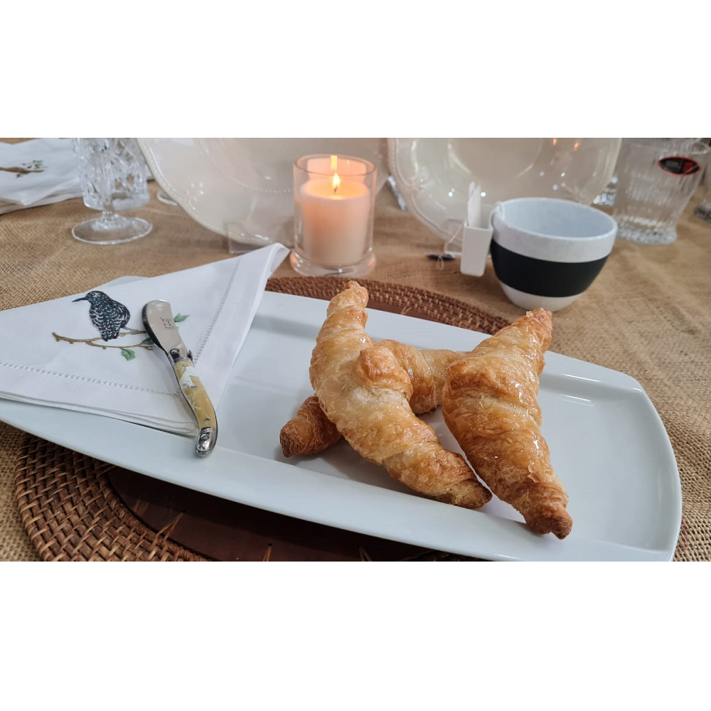 SET 2 CAT BANDEJA LOUNGE WHITE GRANDE 30 CMS