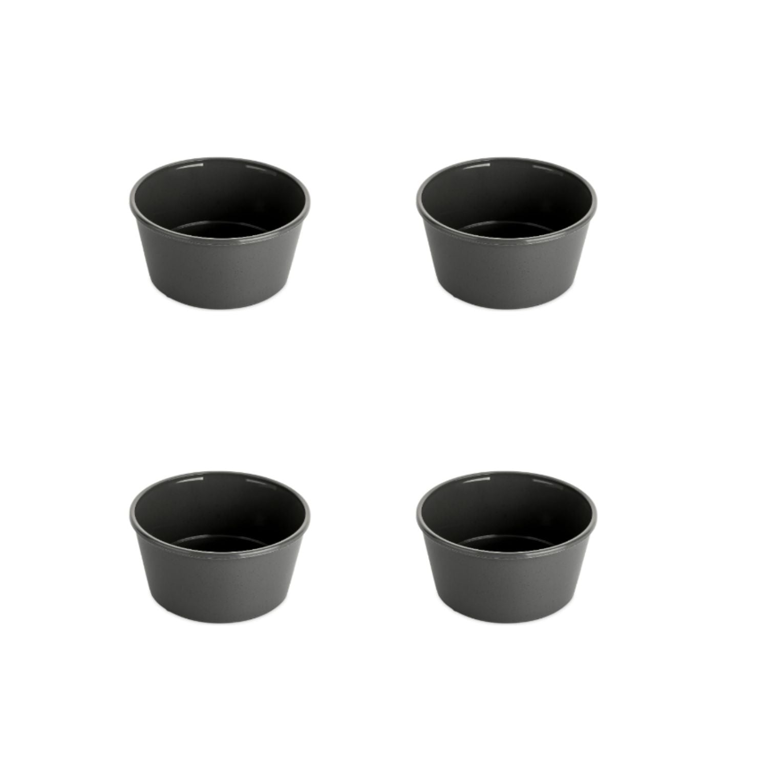 Set 4 mini bowl salsas 30ml Ash Grey  KOZIOL