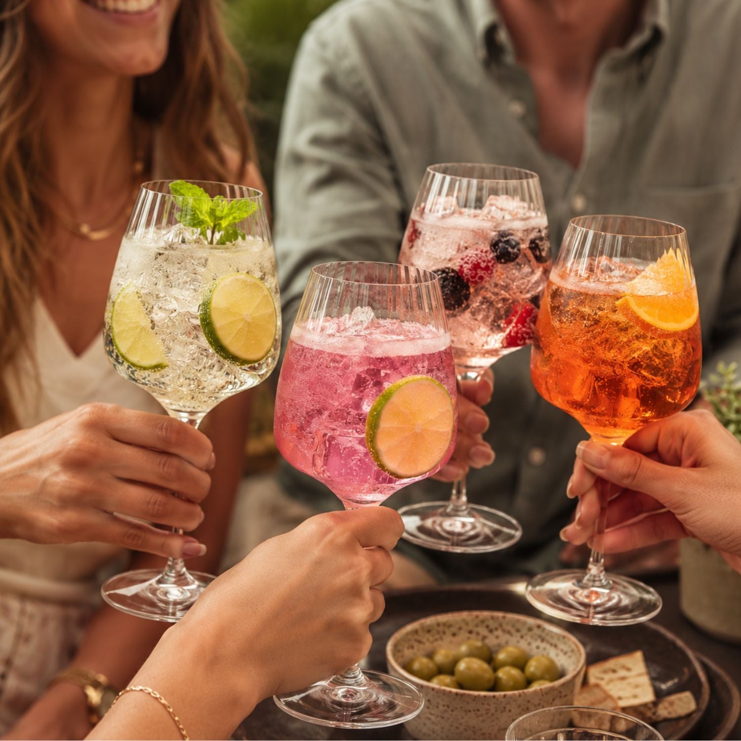 Set 4 Copas Summer Drinks Spritz Optic Riedel