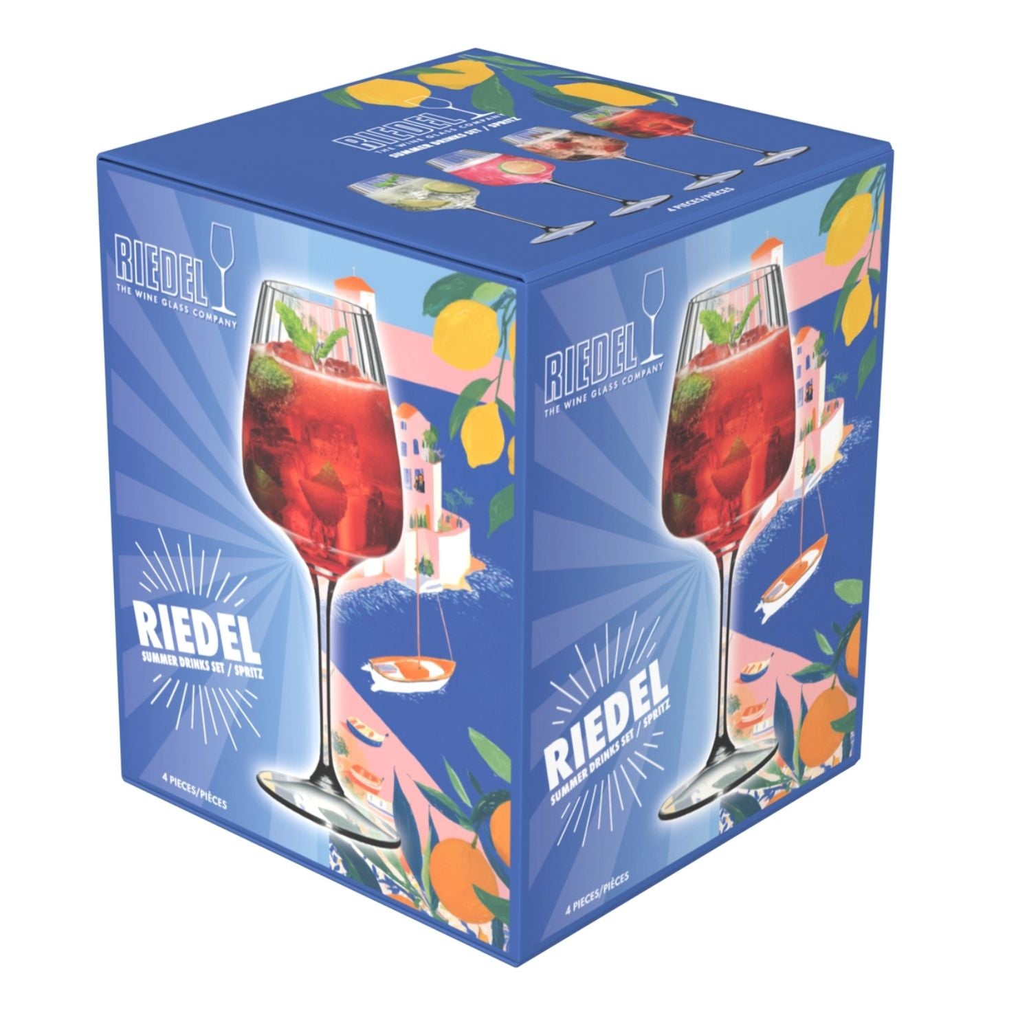 Set 4 Copas Summer Drinks Spritz Optic Riedel
