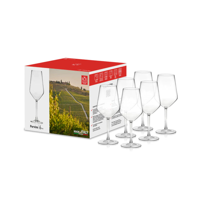 RCR SET 6 COPAS PERVINO
