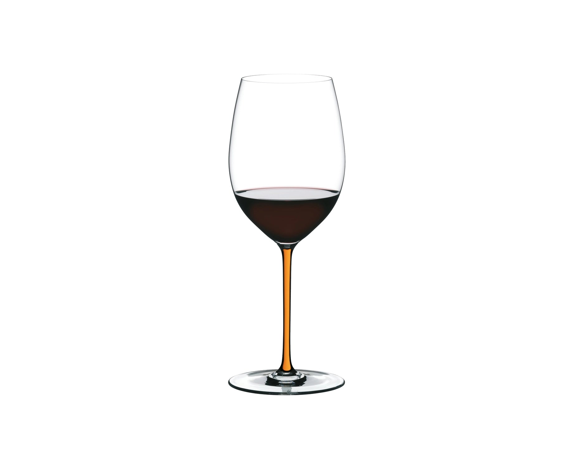 PREVENTA COPA RIEDEL FATTO A MANO TALLO NARANJA CABERNET/MERLOT