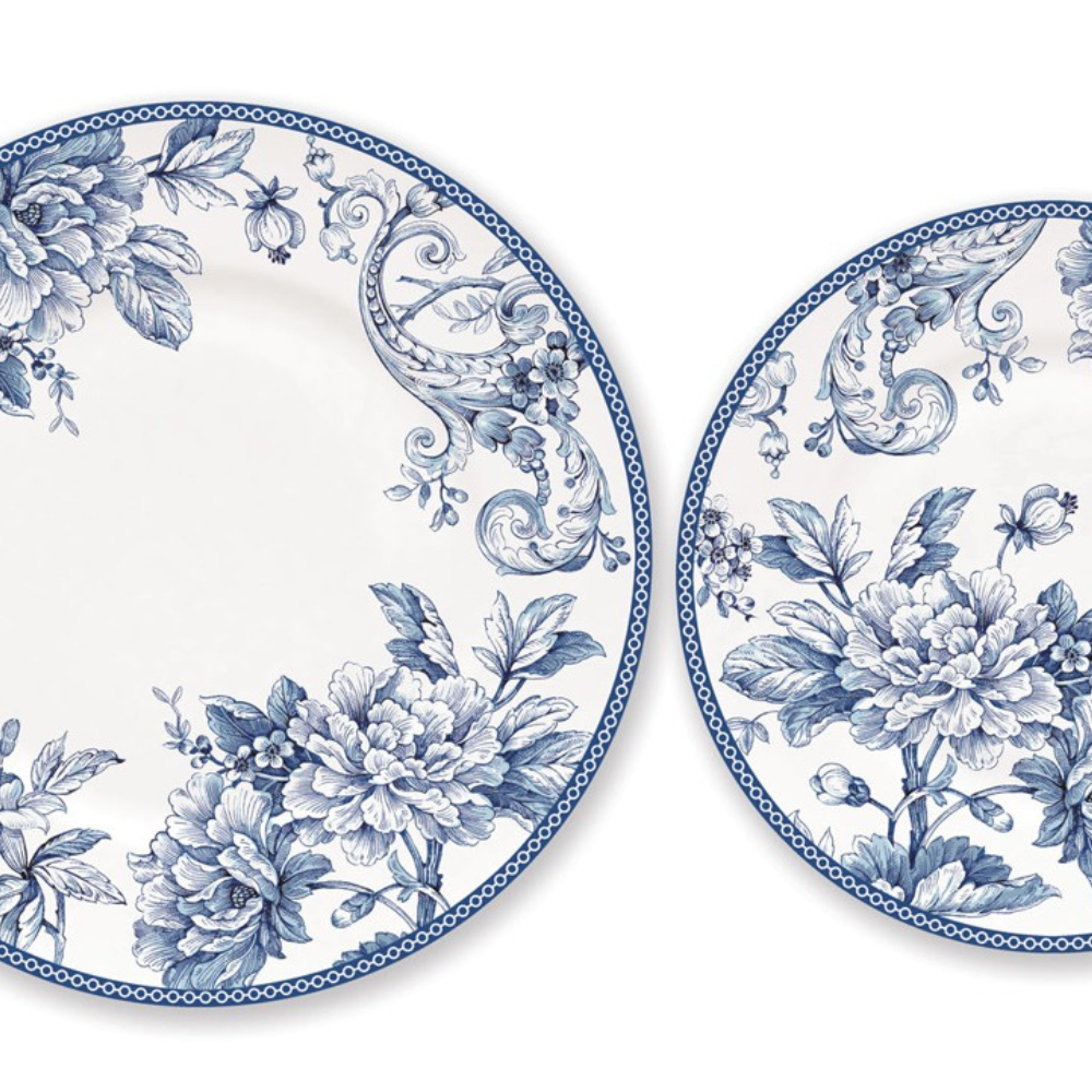 JUEGO DE PORCELANA 24 PIEZAS ADELAIDE BLUE