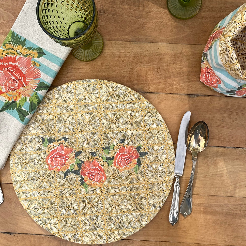 TUYO PRINT: SET 4 BAJA PLATOS LUISA