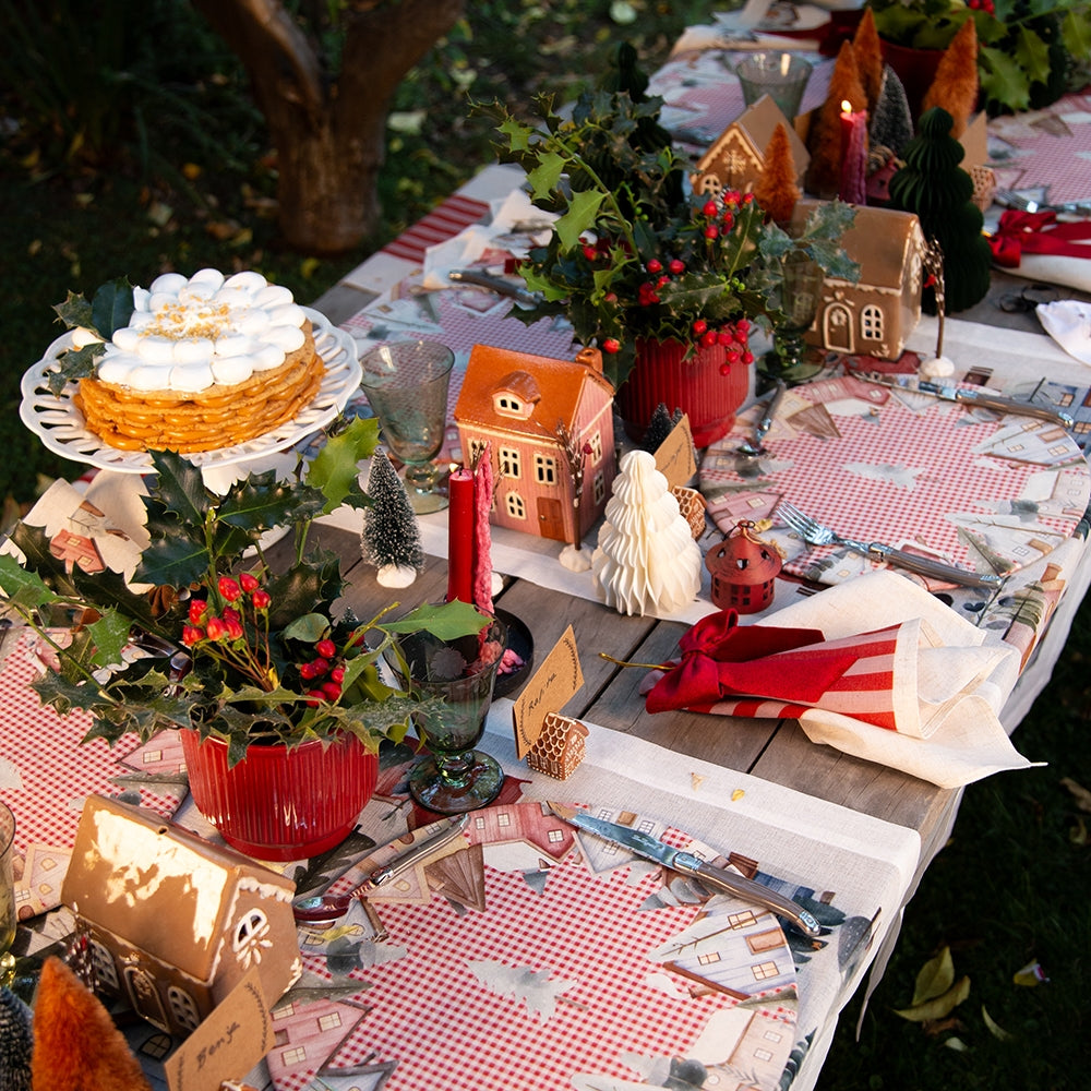 Tuyo Print: Set 4 Servilletas Casas