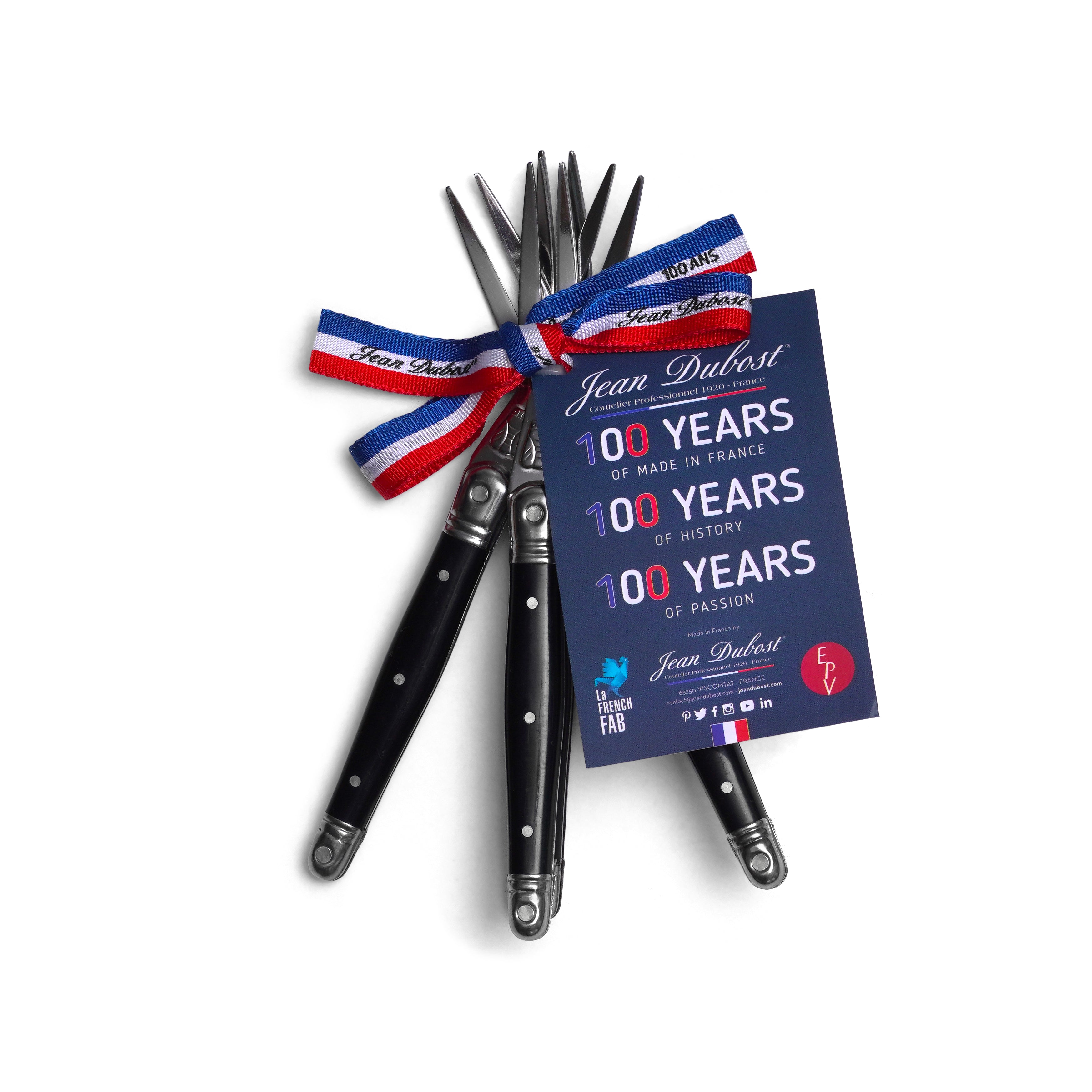 LAGUIOLE SET 4 TENEDORES CINTA APERITIVO