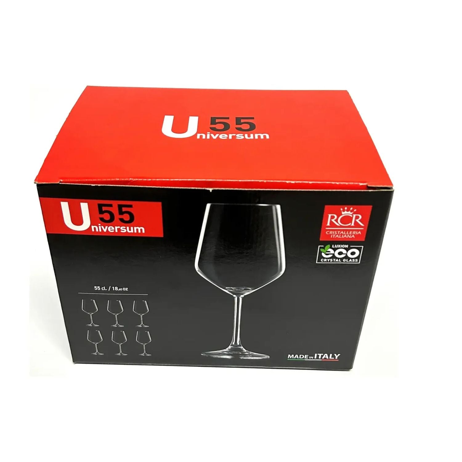 Set de 6 copas Universum U55 RCR