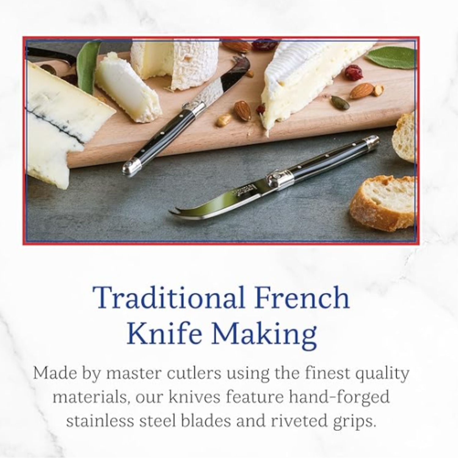 LAGUIOLE CUCHILLO DE QUESO NEGRO - GRANEL