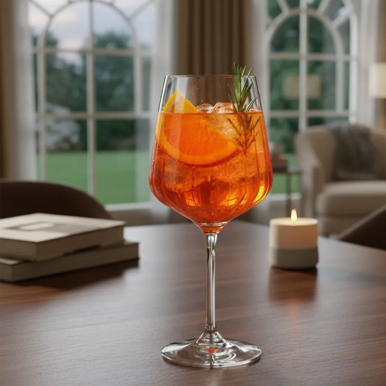 RCR SET 6 COPAS GIN/APEROL TIMELESS