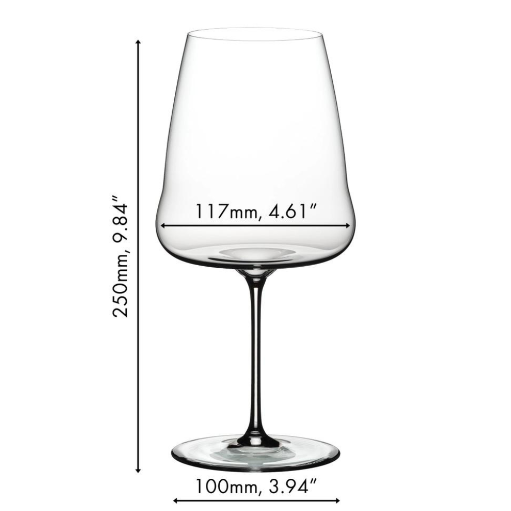 RIEDEL JUEGO COPAS WINE WINGS CABERNET/MERLOT 4 PERSONAS