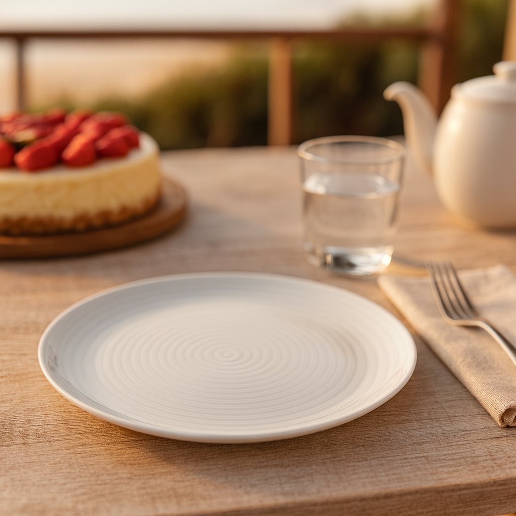 SET 6 PLATO BASE 31 CM ROULETTE