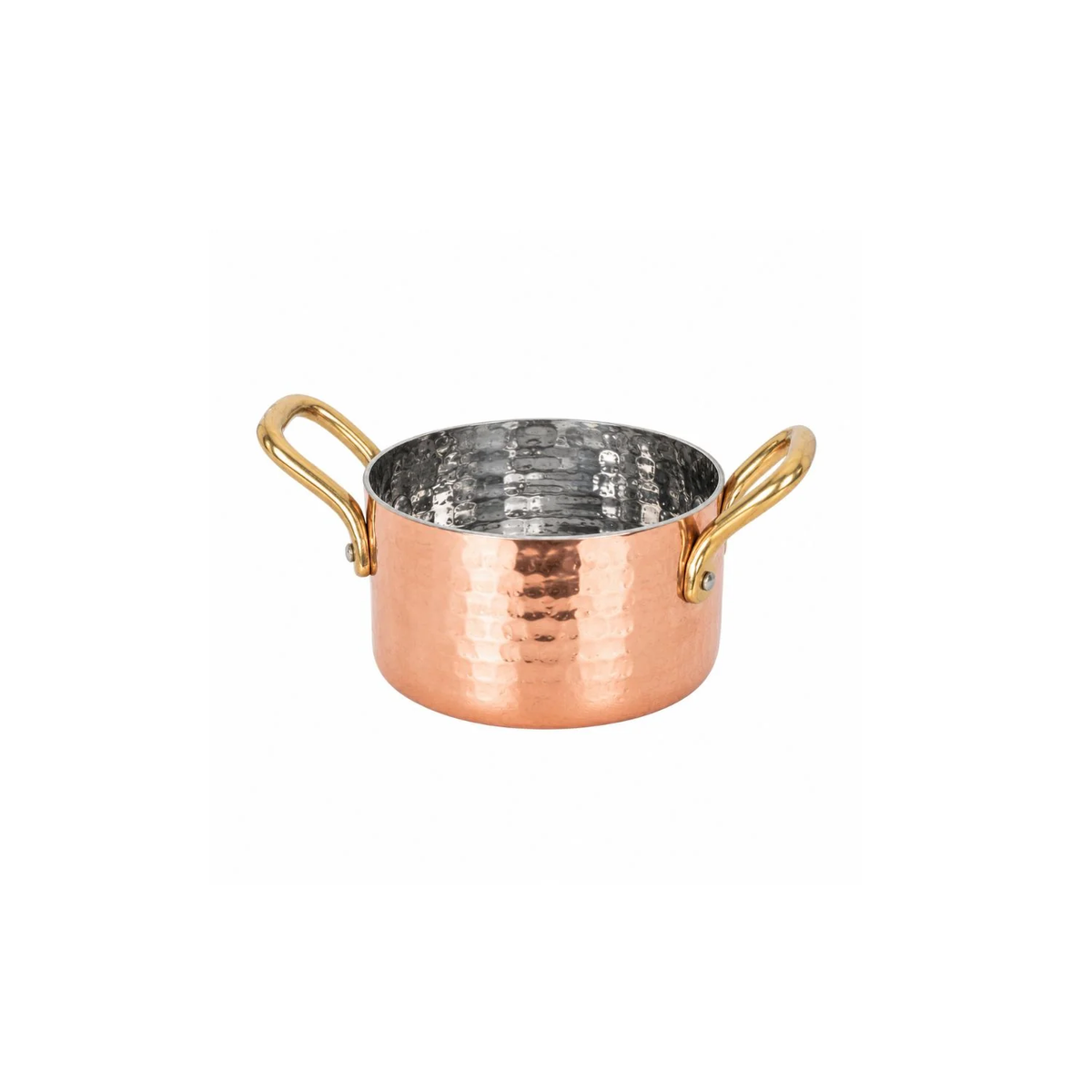 Pack Aperitivo Mini Ollita de Cobre + Set Tabla y Cuchillos Ivory