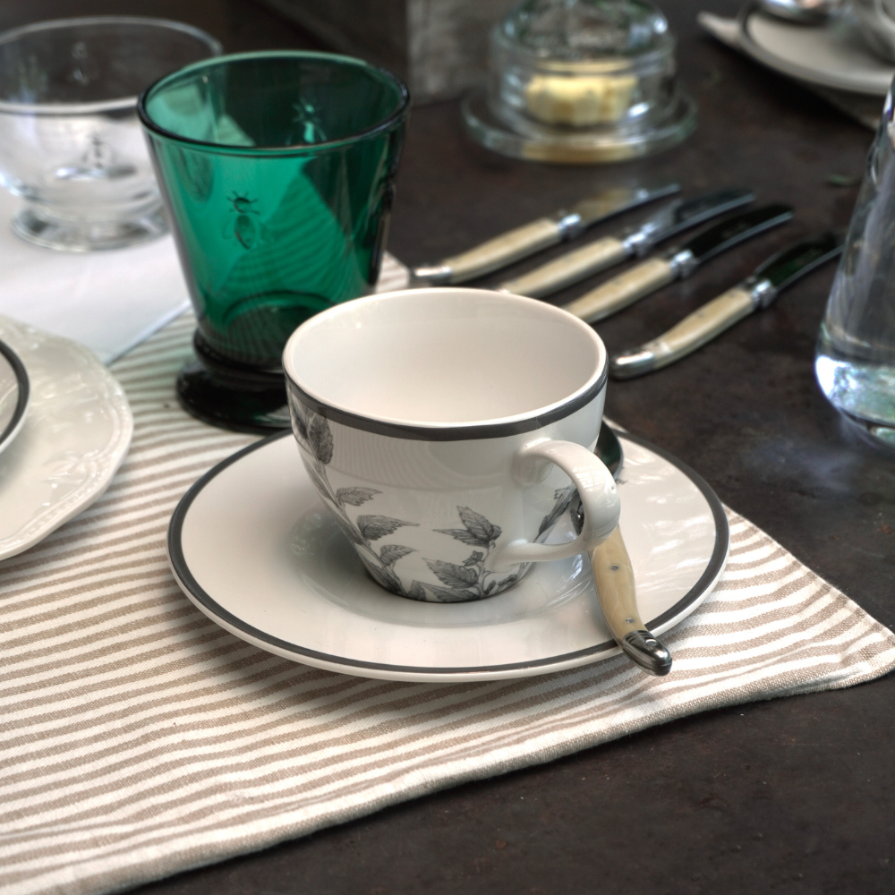 SET 6 TAZAS DE PORCELANA COIHUE