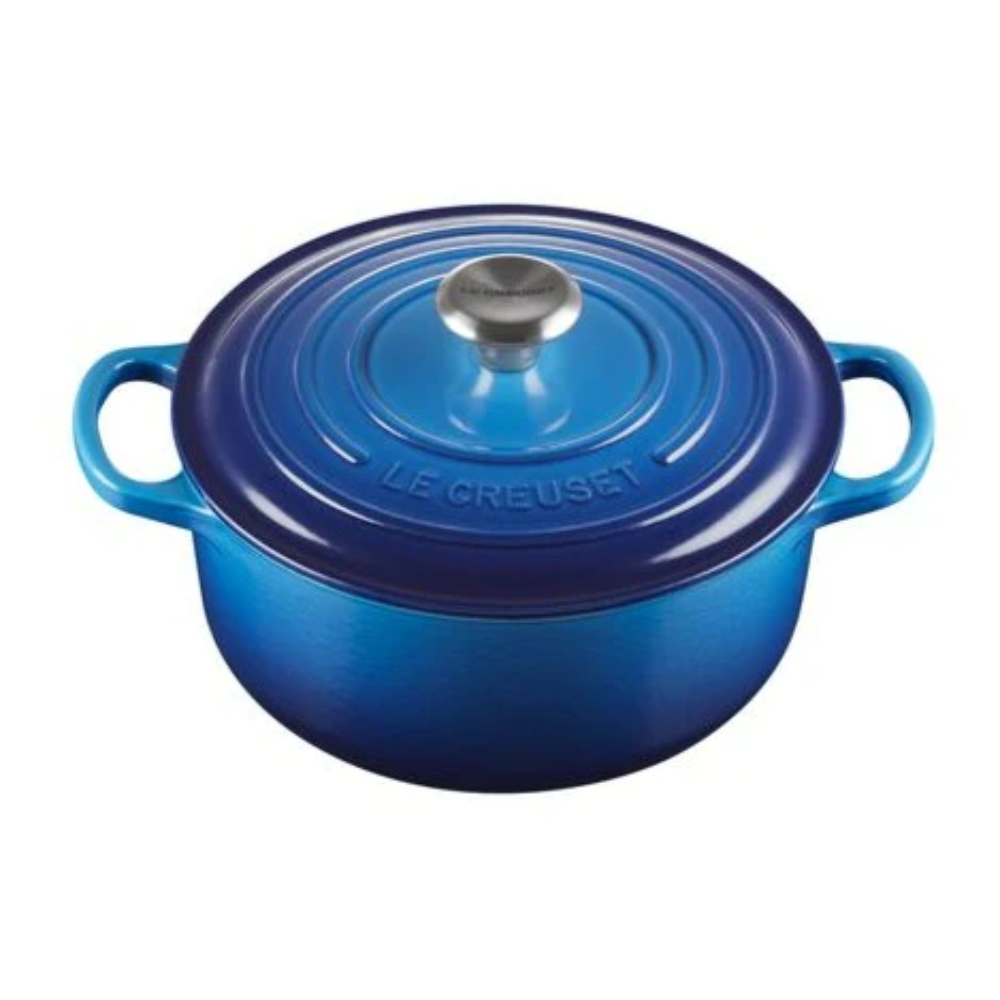 OLLA COCOTTE REDONDA 20cm AZUL AZURE