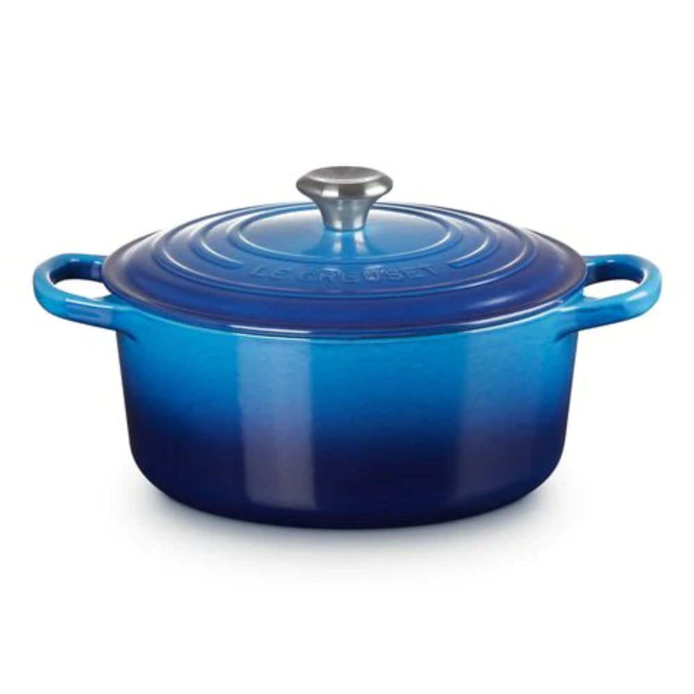 OLLA COCOTTE REDONDA 22cm AZUL AZURE