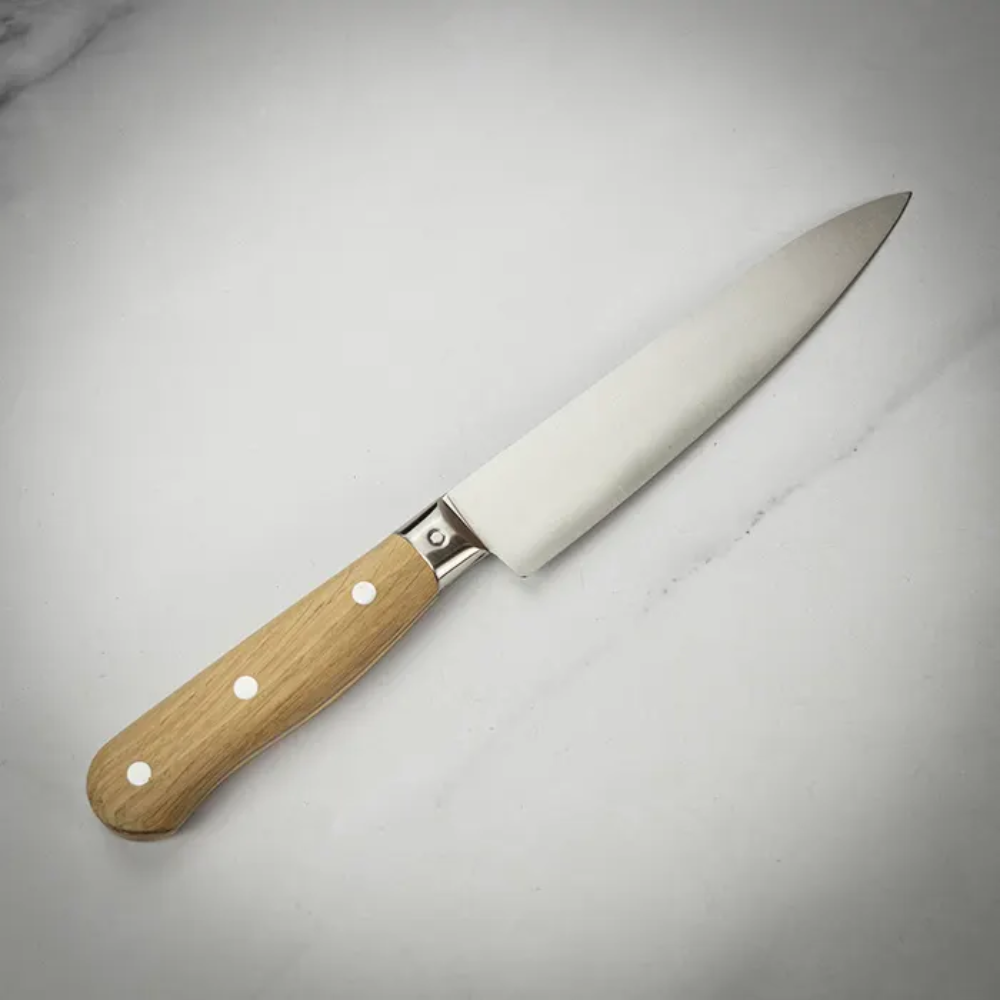 LAGUIOLE 3 CUCHILLOS COCINA - MADERA OLIVO