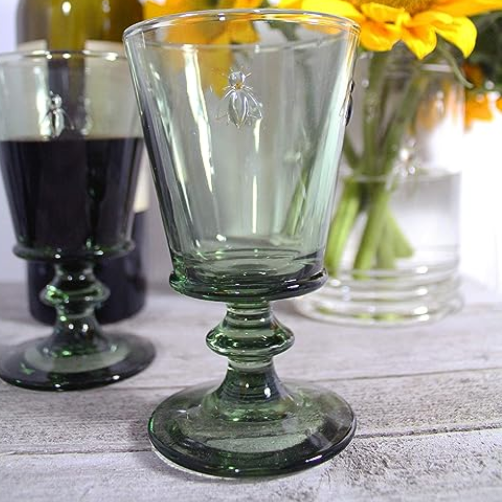 SET 6 COPAS ABEJA OLIVA 240ML