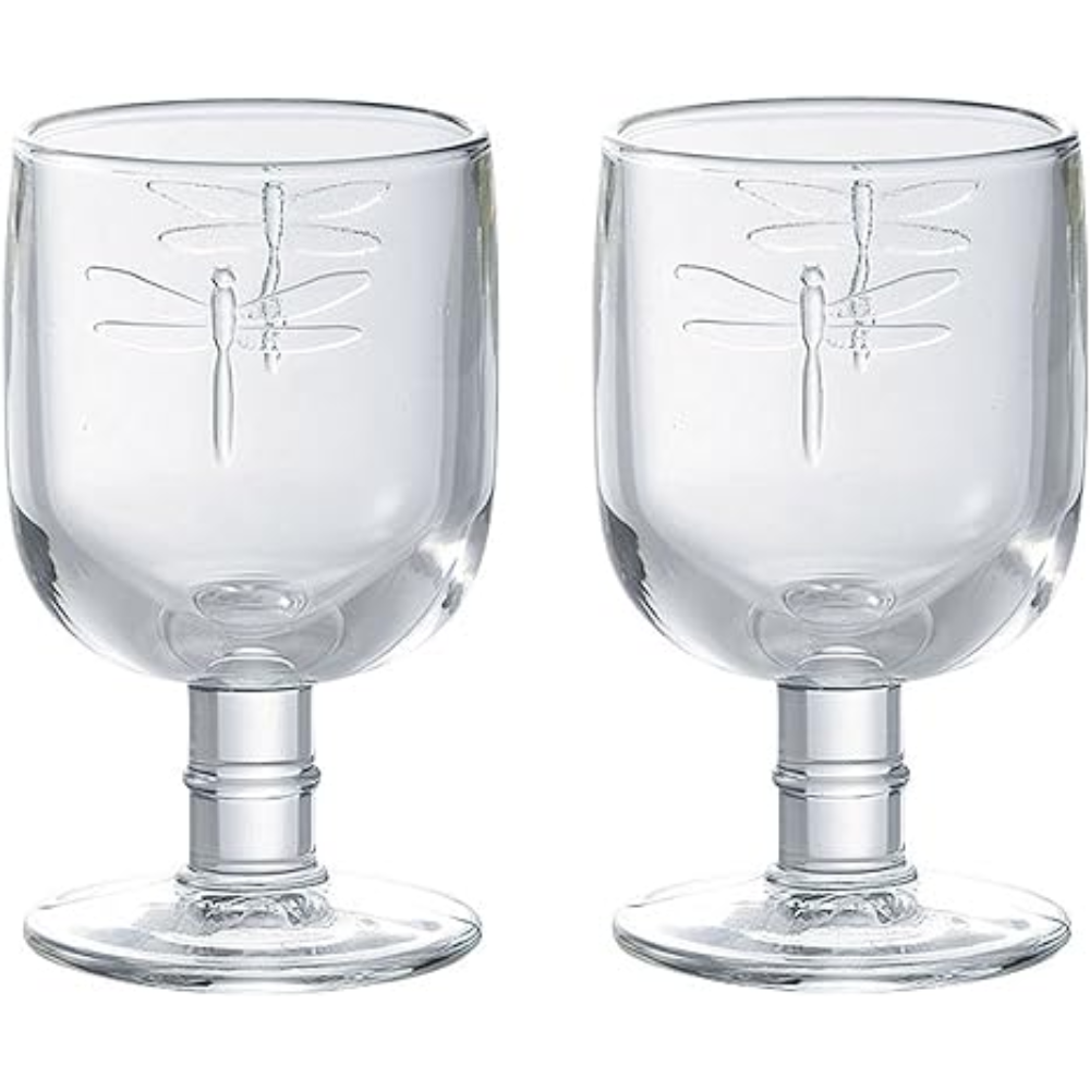 SET 6 COPAS LIBELULA 280ML