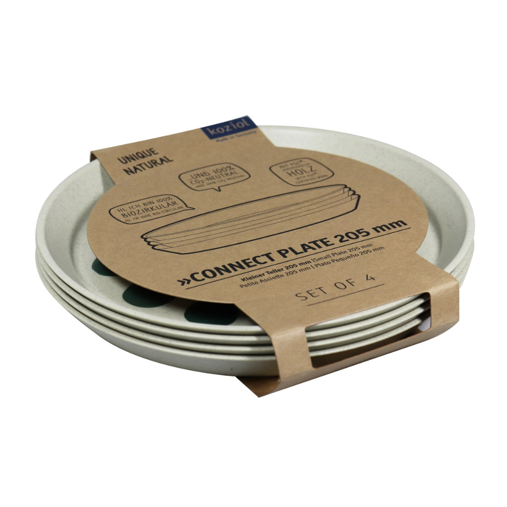 KOZIOL SET DE 4 PLATOS 20,5cm