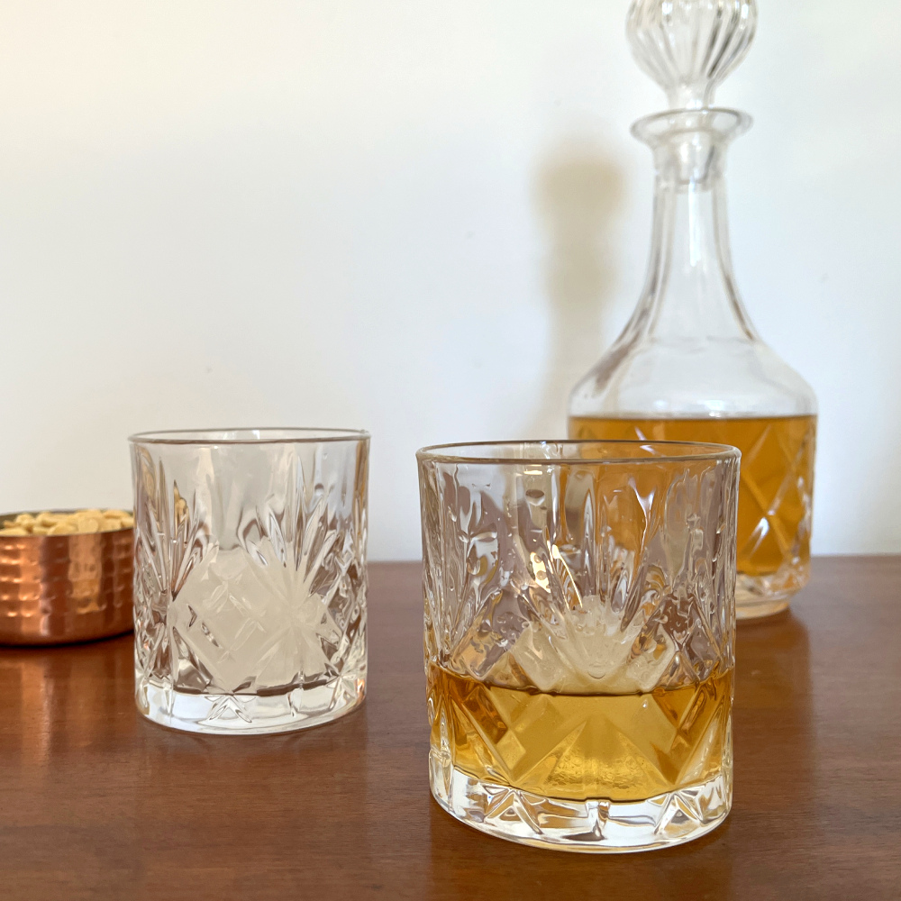 RCR SET 6 VASOS WHISKY MELODIA