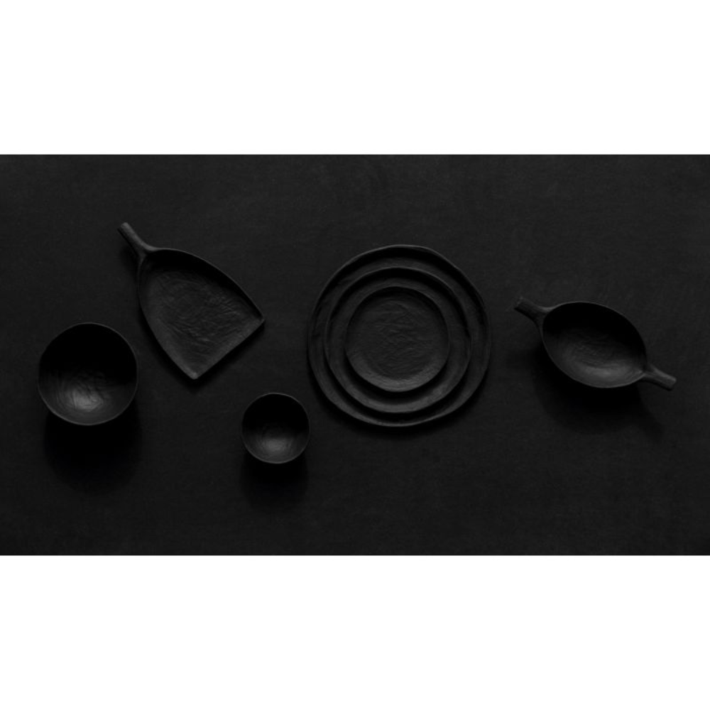 REVOL ILY SET 4 PLATOS 26cm. - Negro Mate