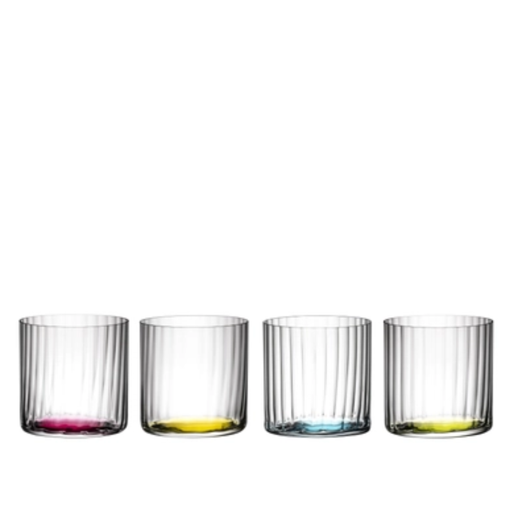 RIEDEL SET DE 4 VASOS  HAPPY H2O OPTIC