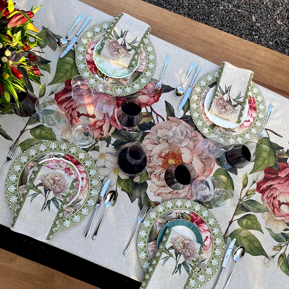 Set 4 Servilletas Camelia Tuyo Print
