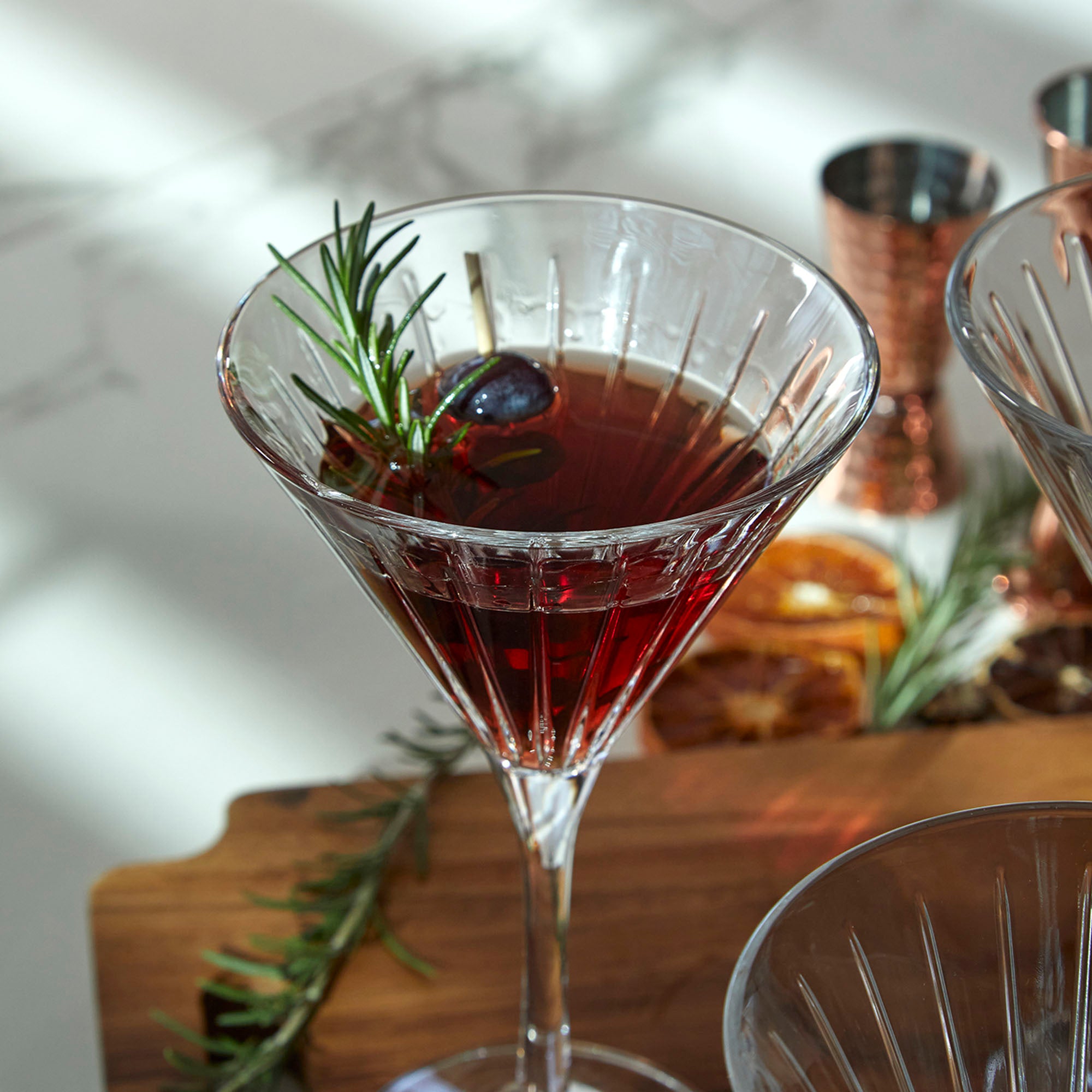 RCR SET 6 COPAS MARTINI TIMELESS