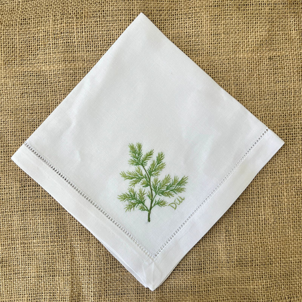 KLAPP: SET 6 SERVILLETAS HIERBAS