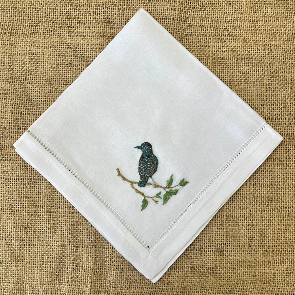 SET 6 SERVILLETAS PAJAROS