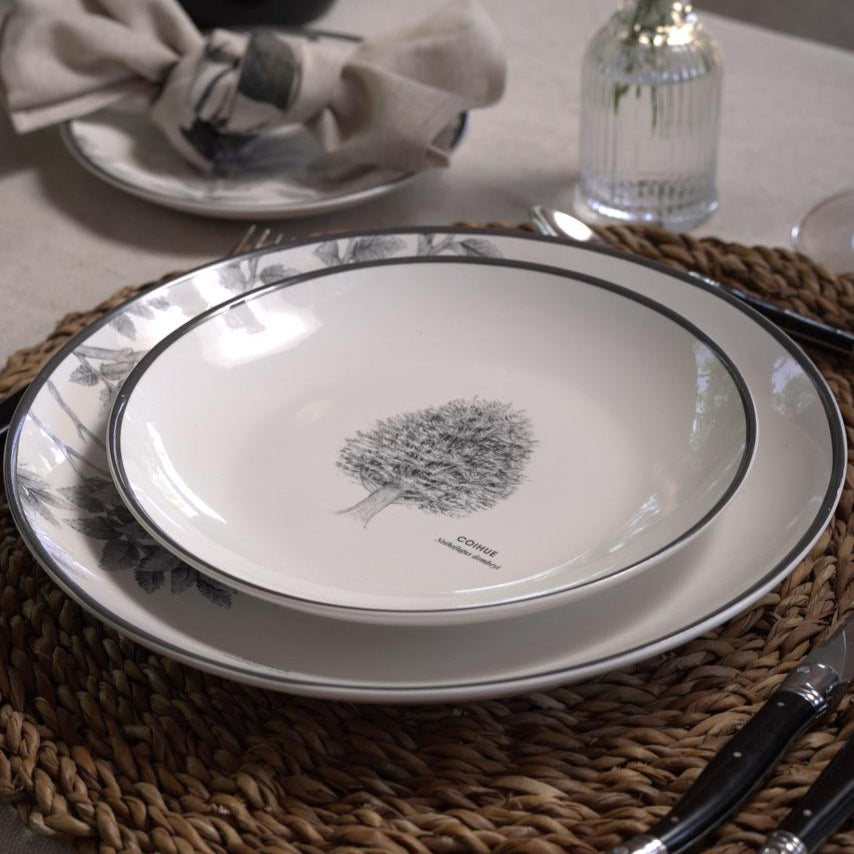 JUEGO VAJILLA 24 PIEZAS PORCELANA COIHUE KLAPP BY GARUGA