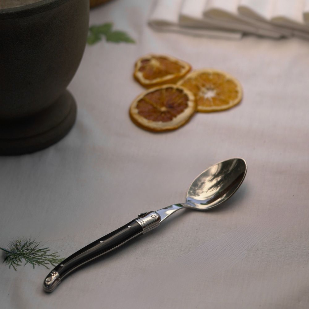 Cuchara De Sopa Negro A Granel Laguiole Jean Dubost