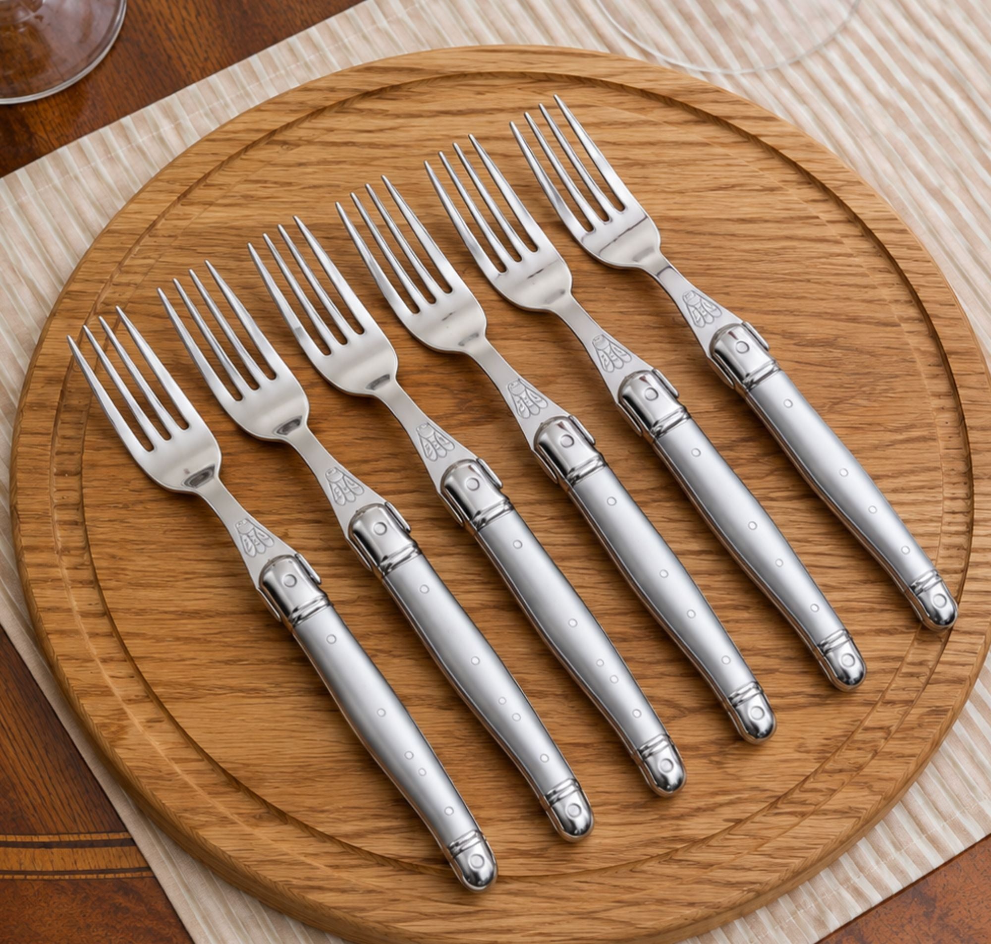 LAGUIOLE SET 6 TENEDORES MESA