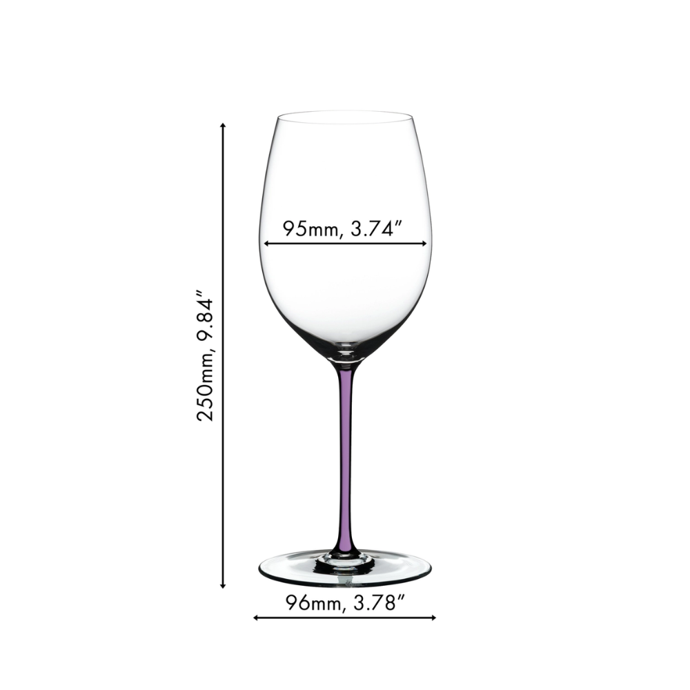PREVENTA COPA RIEDEL FATTO A MANO TALLO MORADO CABERNET/MERLOT